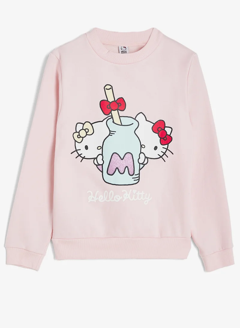 سانريو سويت شيرت وبنطال رياضي أطفال هالو كيتي